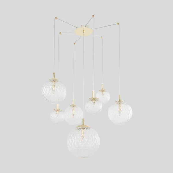 Підвісна люстра TK Lighting CADIX G9 золотий 4608 - Фото 10
