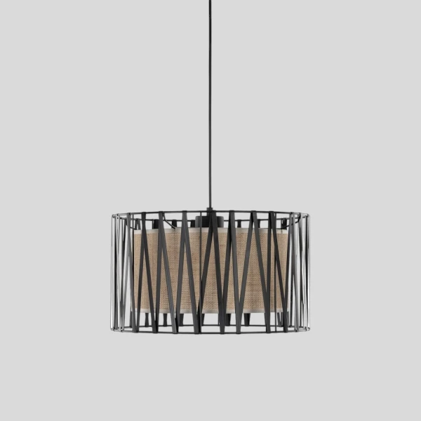 Підвісний світильник TK Lighting HARMONY E27 чорний 4562 - Фото 5