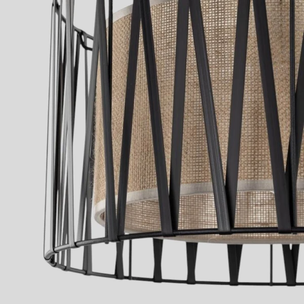 Підвісний світильник TK Lighting HARMONY E27 чорний 4562 - Фото 4