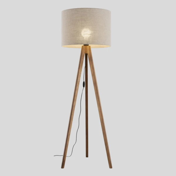 Торшер TK Lighting GRAND E27 коричневий 16018 - Фото 5