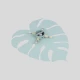 Підсвітка стіни TK Lighting MONSTERA G9 зелений 5913
