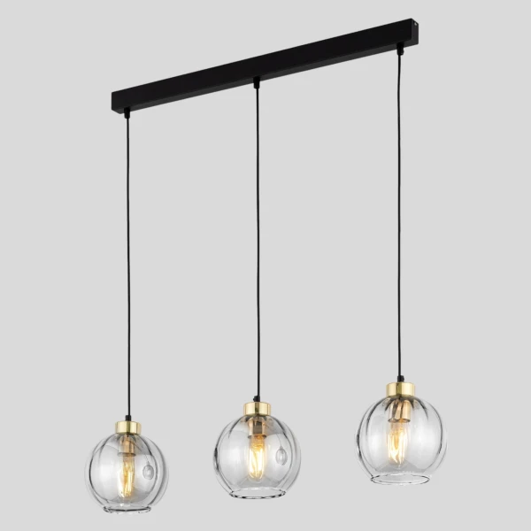 Підвісний світильник TK Lighting DEVI E27 чорний 4580 - Фото 6