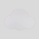 Світильник стельовий TK Lighting CLOUD E27 білий 6072