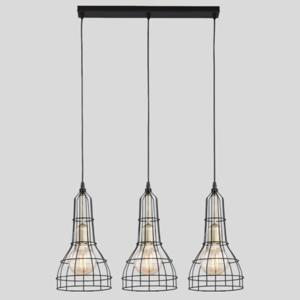 Підвісний світильник TK Lighting LONG E27 чорний 2209 - Фото 2