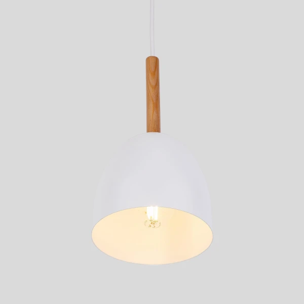 Підвісний світильник TK Lighting NORD E27 білий 4868 - Фото 6