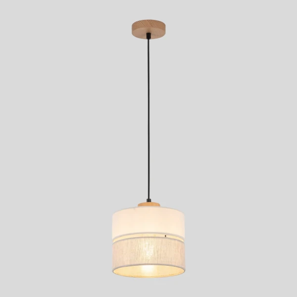 Підвісний світильник TK Lighting ECO E27 коричневий 5770 - Фото 7