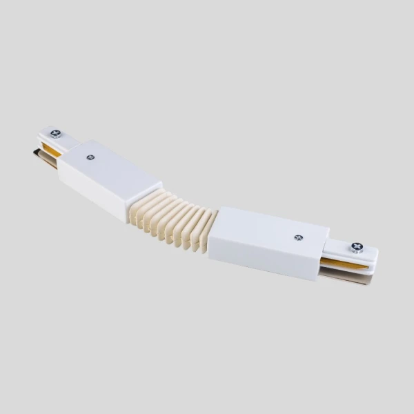 З'єднання для трекових систем TK Lighting TRACER білий 4071 - Фото 1