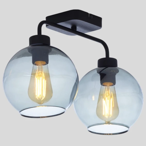 Люстра стельова TK Lighting BARI E27 чорний 4021 - Фото 1