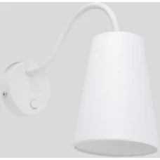 TK Lighting WIRE E27 білий 2445. Бра