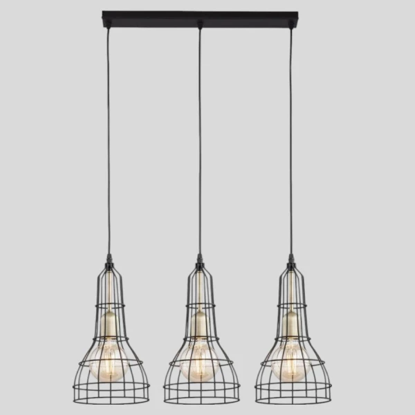 Підвісний світильник TK Lighting LONG E27 чорний 2209 - Фото 1