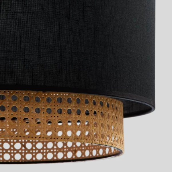 Підвісний світильник TK Lighting BOHO E27 чорний 6542 - Фото 5