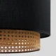 Підвісний світильник TK Lighting BOHO E27 чорний 6542