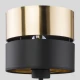 Бра TK Lighting HILTON E27 4000K чорний 2579