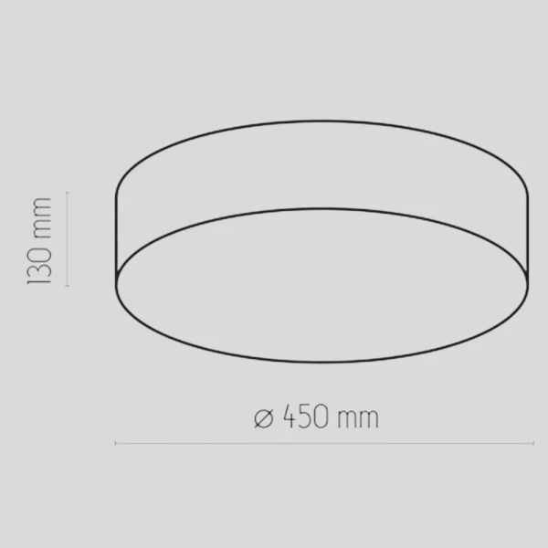 Світильник стельовий TK Lighting RONDO E27 білий 4430 - Фото 2