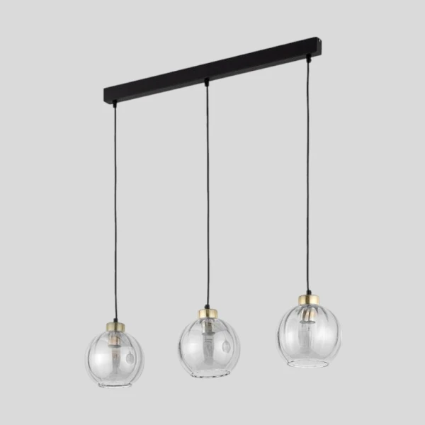 Підвісний світильник TK Lighting DEVI E27 чорний 4580 - Фото 1