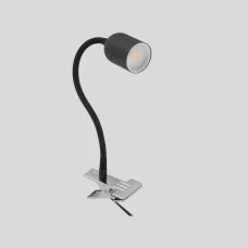 TK Lighting TOP GU10 чорний 4561. Настільна лампа з прищепкою