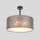 Люстра стельова TK Lighting RONDO E27 сірий 424