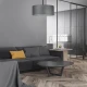Люстра стельова TK Lighting RONDO E27 сірий 424