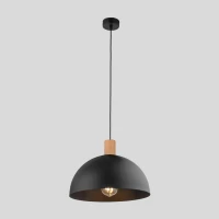 TK Lighting OSLO E27 чорний 4852. Світильник підвісний