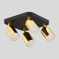 TK Lighting HURON GU10 чорний 4518. Спот світильник