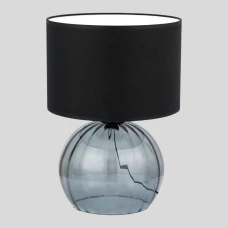 TK Lighting JETTE E27 графітовий 5446. Настільна лампа декоративна