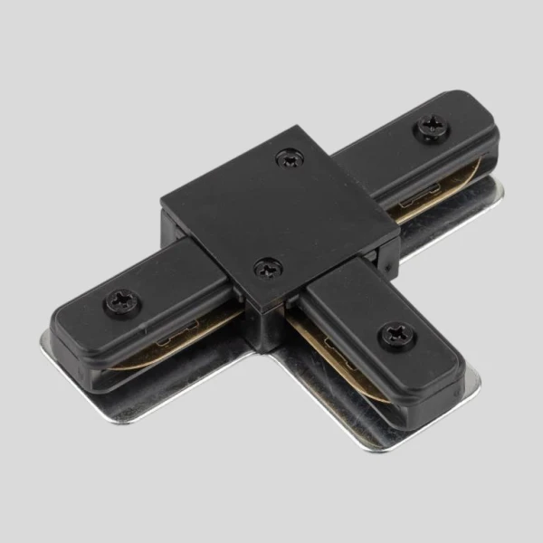 З'єднання для трекових систем TK Lighting TRACER чорний 351 - Фото 1