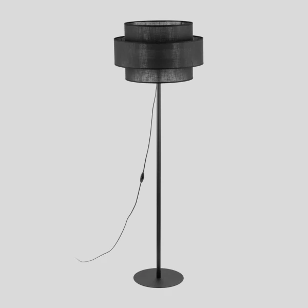 Торшер TK Lighting CALISTO E27 чорний 5896 - Фото 1