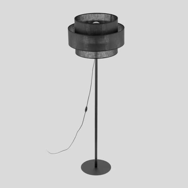 Торшер TK Lighting CALISTO E27 чорний 5896 - Фото 9