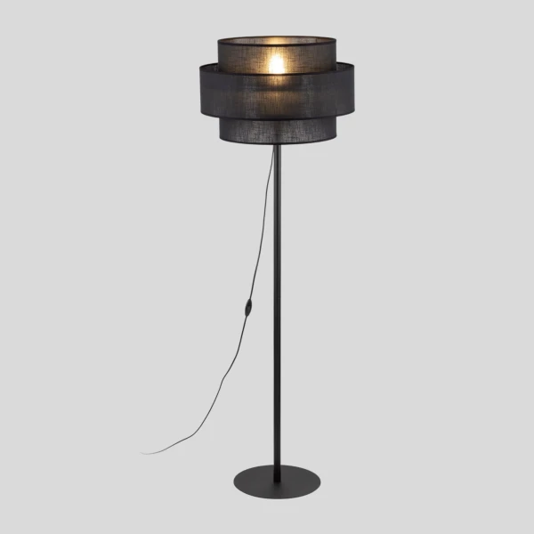 Торшер TK Lighting CALISTO E27 чорний 5896 - Фото 5