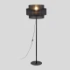 Торшер TK Lighting CALISTO E27 чорний 5896