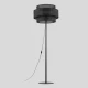 Торшер TK Lighting CALISTO E27 чорний 5896
