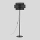 Торшер TK Lighting CALISTO E27 чорний 5896