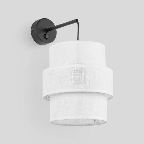 Бра TK Lighting CALISTO E27 чорний 5956 - Фото 1