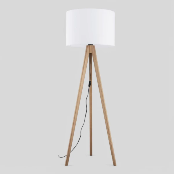 Торшер TK Lighting GRAND E27 коричневий 16006 - Фото 1