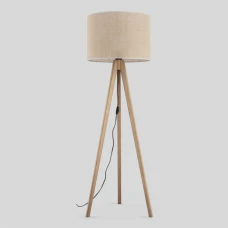 TK Lighting GRAND E27 коричневий 16020. Торшер