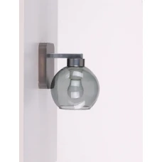 TK Lighting TONI E27 сірий 6751. Бра