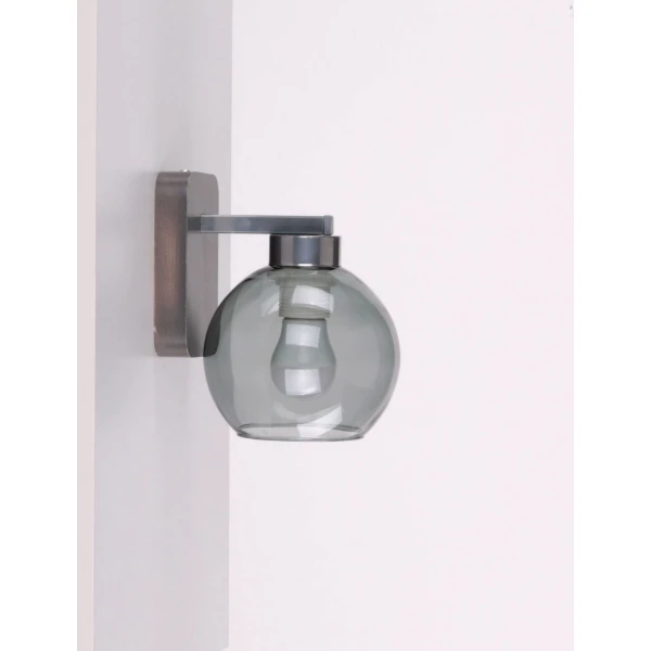 Бра TK Lighting TONI E27 сірий 6751