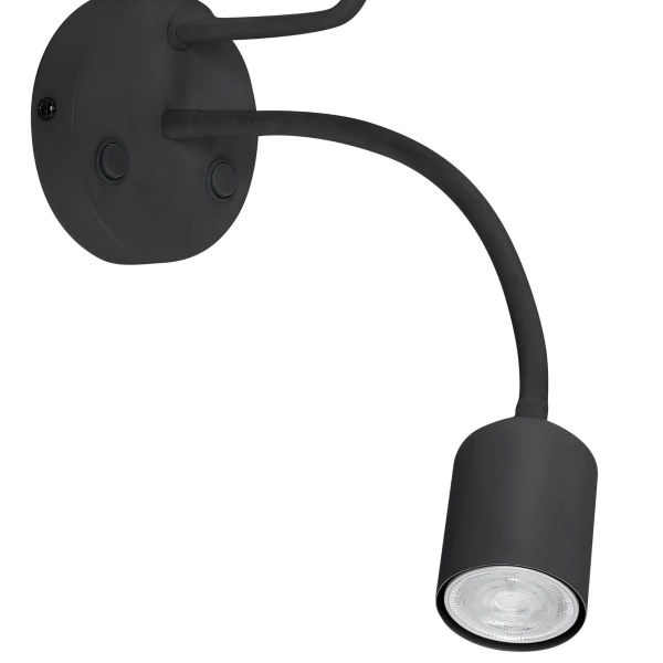 Бра TK Lighting MAJA E27;GU10 чорний 6446 - Фото 3