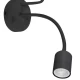 Бра TK Lighting MAJA E27;GU10 чорний 6446