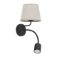 Бра TK Lighting MAJA E27;GU10 чорний 6446