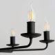 Підвісна люстра TK Lighting LIMAL E14 чорний 4613