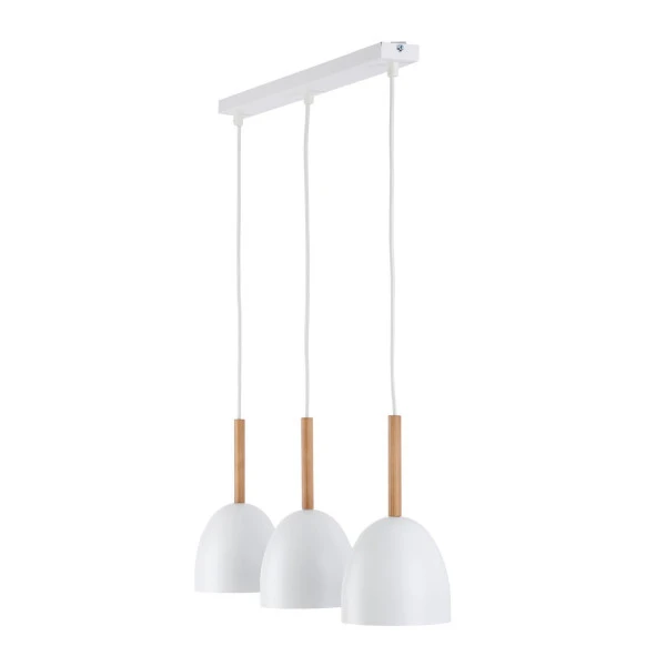 Підвісний світильник TK Lighting NORD E27 білий 4869 - Фото 5