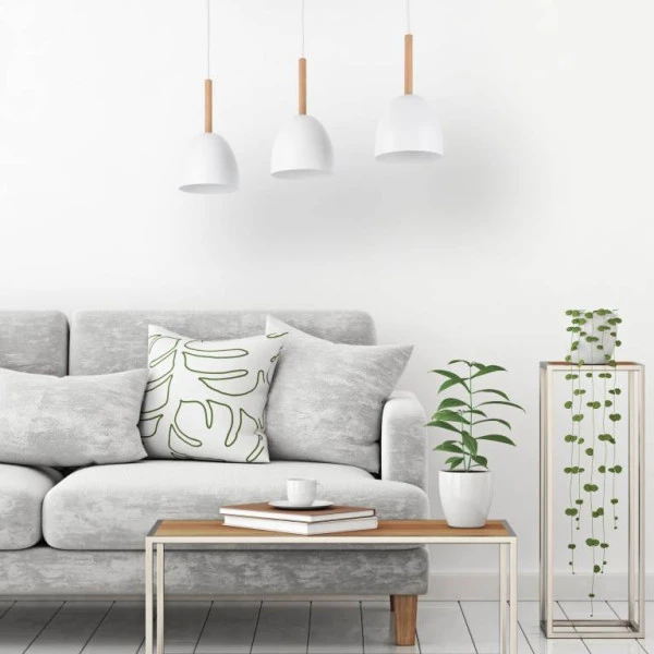 Підвісний світильник TK Lighting NORD E27 білий 4869 - Фото 3