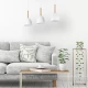 Підвісний світильник TK Lighting NORD E27 білий 4869