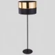 Торшер TK Lighting HILTON E27 чорний 5465