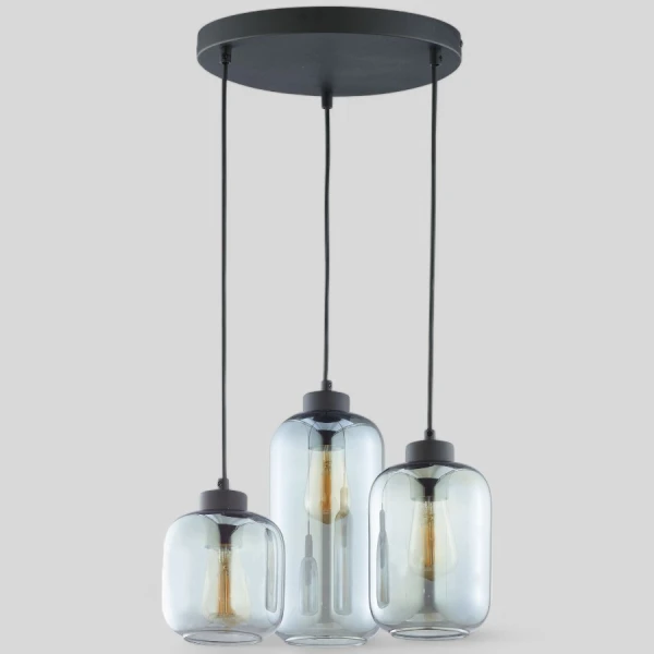 Підвісний світильник TK Lighting MARCO E27 чорний 3185 - Фото 1