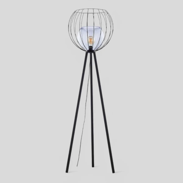 Торшер TK Lighting UNIVERSO E27 чорний 5057 - Фото 1