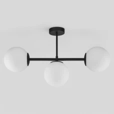 TK Lighting CELESTE E27 чорний 6217. Люстра пристельова