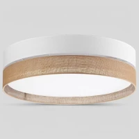 TK Lighting LINOBIANCO E27 білий 6578. Стельовий світильник