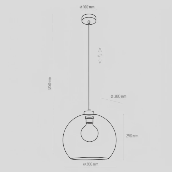 Підвісний світильник TK Lighting CUBUS 2764 - Фото 2